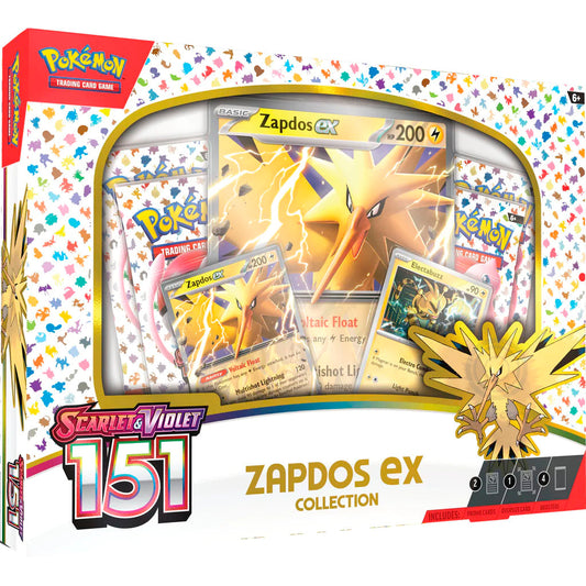 Zapdos Ex Collection S&V 151 Pokemon