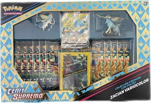 Premium Collection Zacian Variocolor Cenit Supremo Pokemon