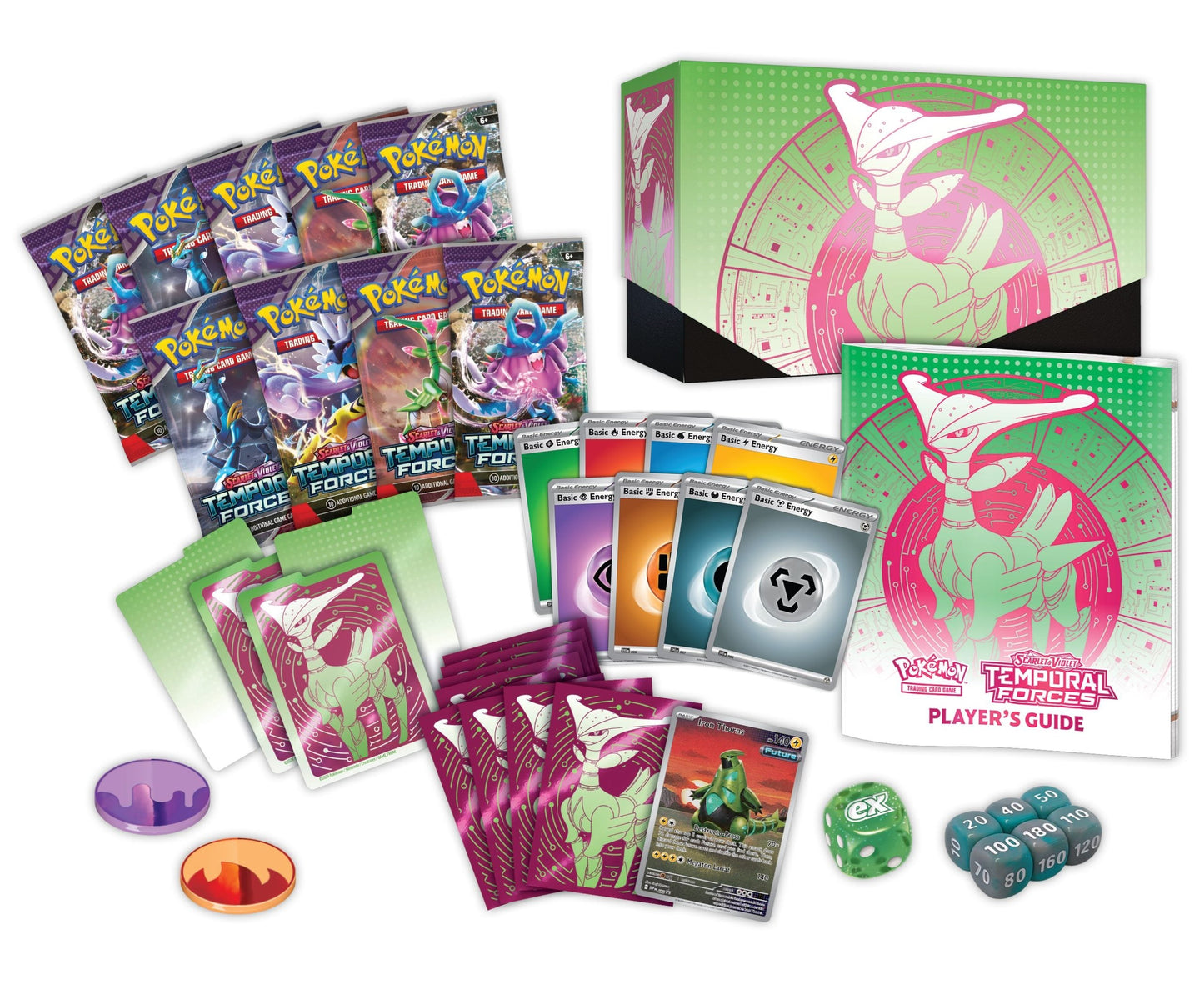 Elite Trainer Box Temporal Forces (Iron Thorns) Pokemon