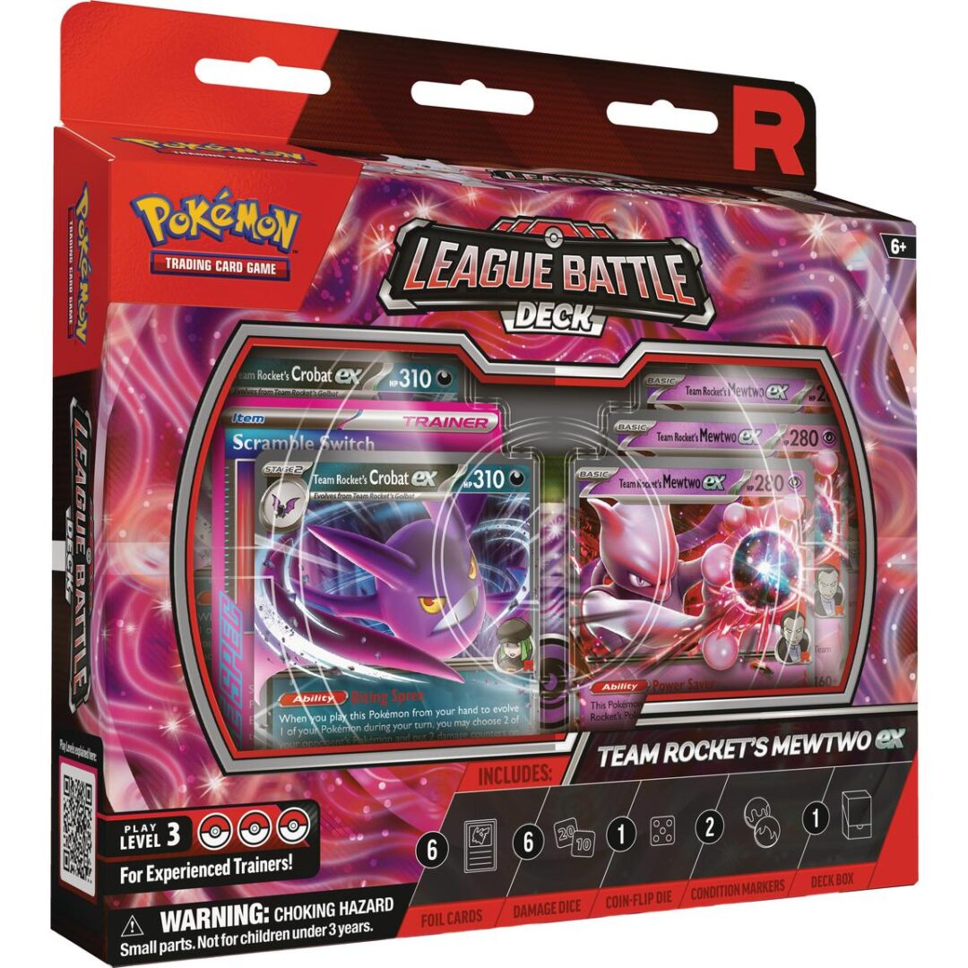 Pokemon Trading Card Game: Team Rocket Mewtwo ex League Battle Deck