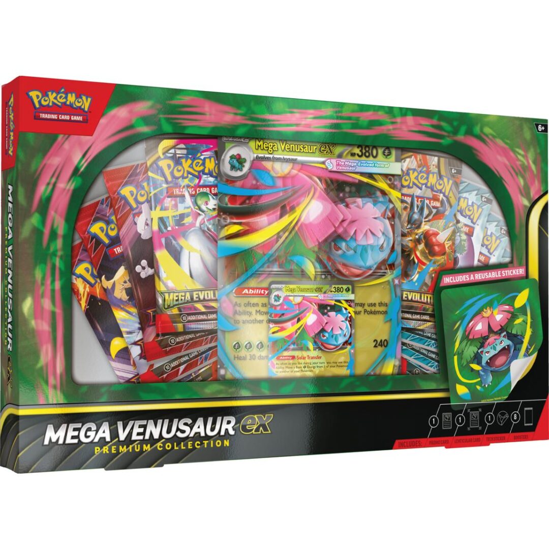 Pokemon Trading Card Game: Mega Venusaur ex Premium Collection