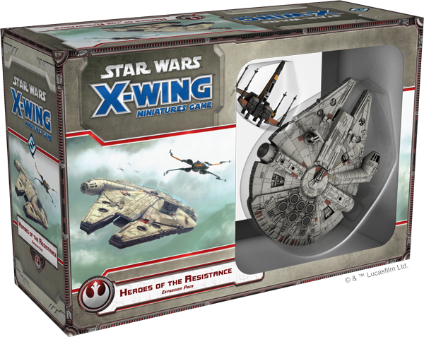 Star Wars X-WING - Heroes of the Resistance Expansion Pack!